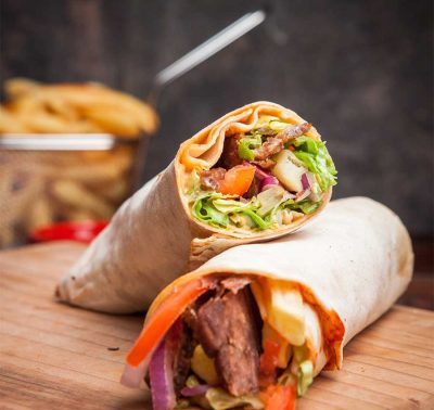 Asian Chicken Wrap